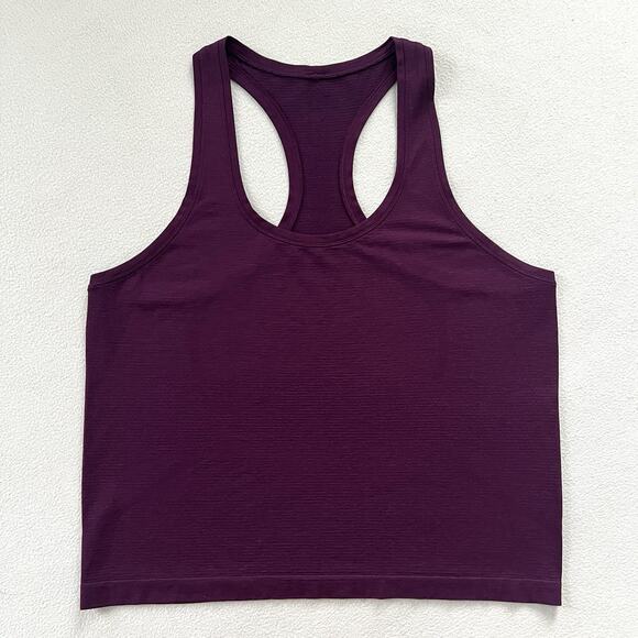 Lululemon Dramatic Magenta Purple Swiftly Tech Racerback Tank 2.0 Race Length 12 - Picture 1 of 6